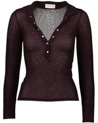 Marianne by Marie Jordane - Britney Polo Neck Sweater - Lyst