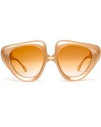 Loop and Egg - Sunglasses L A G Three Pearl Ochre - Lyst