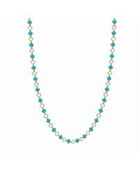 Becket + Quill - Clover Chain Necklace - Lyst