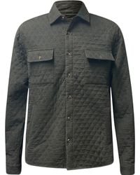 Vustra - Everglade Quilted Overshirt - Lyst
