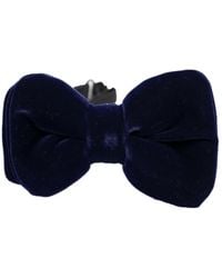 DAVID WEJ - Velvet Pretied Bow Tie – - Lyst