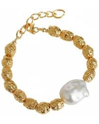 Angel Barocco - Baroque Pearl Bracelet - Lyst