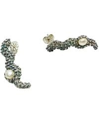 Tg-Jewellery by Tamara Gervasio - Sea Slug Pearl Stud Earrings – Sterling With Pearl Accent - Lyst