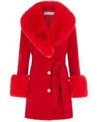 Hortons England - Buckingham Mini Cashmere Coat - Lyst
