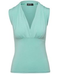 Conquista - Aqua Wrap Top - Lyst