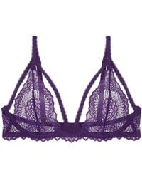 Journelle - Natalia Underwire Bra Violette - Lyst