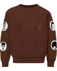 COOL Creative - Sweatshirt With Icon Patches - Lyst