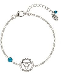 Charlotte's Web Jewellery - Throat Chakra Bracelet - Lyst