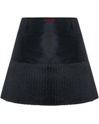 Pcfg - The Party Edit Belted Pleated Mini Skirt - Lyst