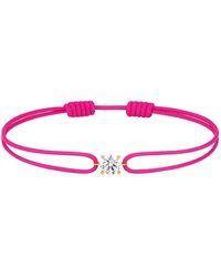 Dyamka - Diamond Cord Bracelet - Lyst
