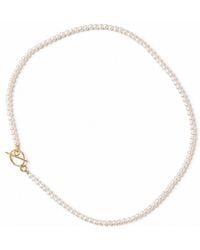 Silver Moon - Pure Pearl-Plated Sterling Necklace - Lyst