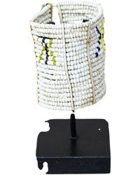 Botanical Boys - Beaded Maasai Cuff Bracelet - Lyst