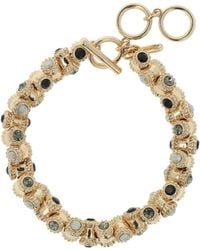 Otazu - Vintage Barrel Bracelet Jet - Lyst