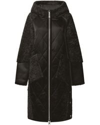 James Lakeland - Reversible Faux Fur Hooded Coat - Lyst
