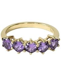 Belinda Jewelz - Ruby Lena Birthstone Ring - Lyst
