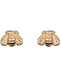 VicStoneNYC Fine Jewelry - Cute Happy Bee Earrings - Lyst