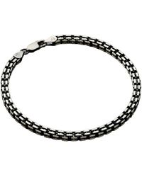 Posh Totty Designs - Sterling Box Chain Bracelet - Lyst