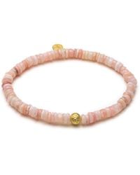With Love Darling - Opal Peace Disk Bracelet - Lyst