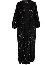 Jennafer Grace - Darkest Night Sequin Cocoon Jacket - Lyst