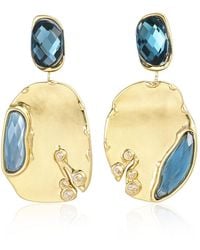 Rare Matters Jewelry - Gemstone Drop Earrings - Lyst