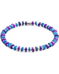 Anchor and Crew - Alice & Freshwater Shell Skinny Bracelet - Lyst