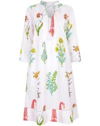 NoLoGo-chic - Botanical Tassel Kurta Cotton Multi - Lyst