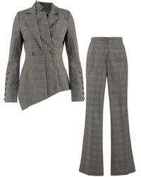 Tia Dorraine - Get Down To Business Asymmetric Statement Suit - Lyst
