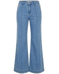 Adrift Clothing - Adrift Denim Wide Leg Jeans - Lyst