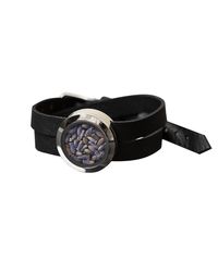 My Little Nature - Bohemian Leather Bracelet With Natural Flowers – Designer Jewelry - Lyst