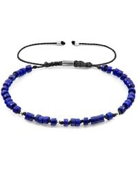 Anchor and Crew - Percy & Stone Skinny Macrame Bracelet - Lyst