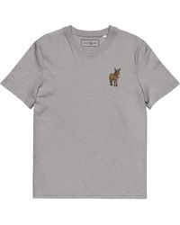 Anchor and Crew - Heather Smart Ass Actual Life Organic Cotton Embroidered T-Shirt - Lyst