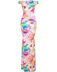 ROSERRY - Venice Maxi Jersey In Provence Print - Lyst