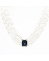 Miss Cecilia - Victoria Pearl Ladies Choker - Lyst