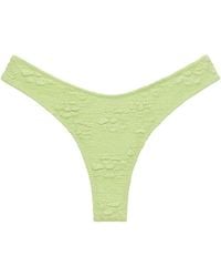 Montce - Avo Floral Lulu Zig-Zag Stitch Bikini Bottom - Lyst