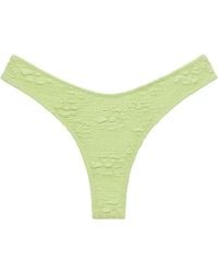 Montce - Avo Floral Lulu Zig-Zag Stitch Bikini Bottom - Lyst