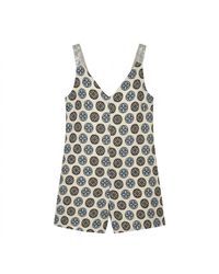 ELOI - Gresson Geometric Mini Jumpsuit - Lyst