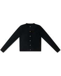 Roch Perel - Coloured Crystal Button Cardigan - Lyst