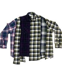 Zasta Studio - Deconstructed Flannel Shirt C - Lyst