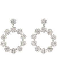 Pianella's - Nola Zirkonia Flower Earrings - Lyst