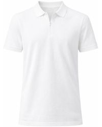 Nuvv Collection - Zip-Neck Polo – Lightweight Knit Shirt - Lyst