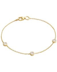 Lily Flo Jewellery - Diamond Station Bracelet - Lyst