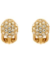 Emma Holland Jewellery - Crystal Stud Clip Earrings - Lyst