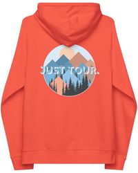 Anchor and Crew - Burnt Just Tour. Seeker Organic Cotton Raglan Hoodie - Lyst