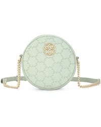 Orange Cube - Quilted Impressions Round Bag - Lyst