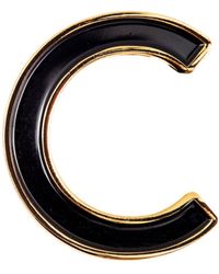 Make Heads Turn - Enamel Letter C Pin - Lyst