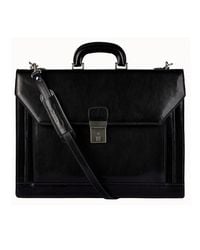 Time Resistance - Large Leather Briefcase - Lyst
