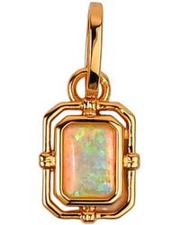 Zynnia Collective - October/Opal Birthstone Charm - Lyst