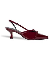 Widerry - Wide Fit Kitten Heels Katia Cerise - Lyst
