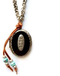 Persia Dona Jewelry - Oval Locket Necklace - Lyst