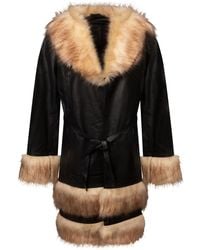 Zasta Studio - Jardesca Royale Leather Coat - Lyst